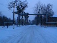 Winter Morning in Chornobyl.