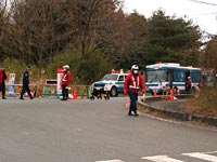 Checkpoint, Minamisoma (南相馬市). Fukushima Prefecture