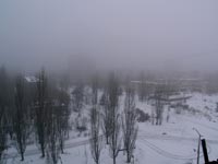 Pripyat. Fog