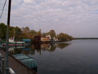 Кораблі річкового флоту у Чорнобилі